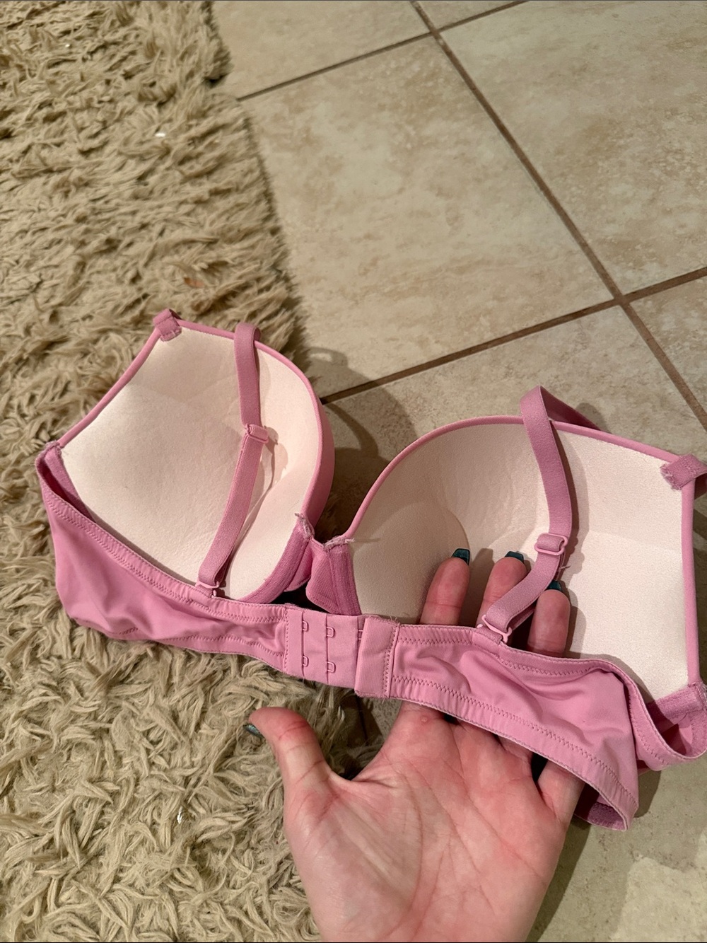 PINK Victoria’s Secret Pink Push Up Bra 38C - Picture 2 of 3